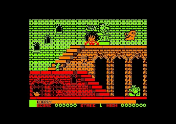 Olli & Lissa - The Ghost Of Shilmoore Castle (UK) (1987) screen shot game playing